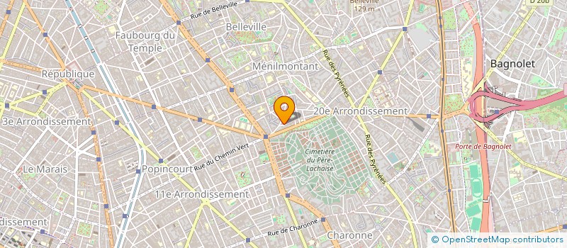 localisation de l'entreprise ASSOCIATION D'APPUI AUX CPTS D'ILE-DE-FRANCE  PARIS