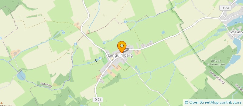 localisation de l'entreprise ASSOCIATION D'ARBORICULTURE DE LANGUIMBERG ET ENVIRONS  LANGUIMBERG