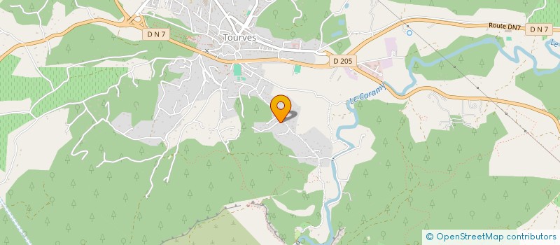 localisation de l'entreprise ASSOCIATION D'ART EQUESTRE CLASSIQUE FRANCAIS ET D'ART DE LA CAVALERIE  TOURVES