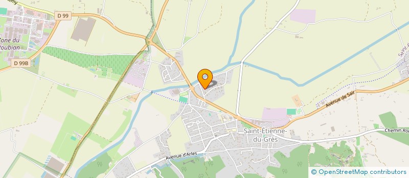 localisation de l'entreprise ASSOCIATION D ART ET DE MUSIQUE DU GRES  SAINT-ETIENNE-DU-GRES