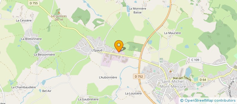 localisation de l'entreprise ASSOCIATION D'ART FLORAL CASTELMUROIS à SEVREMONT
