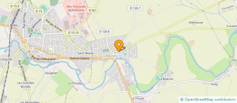 localisation de l'entreprise ASSOCIATION D'ARTISTES MYM à YEVRES