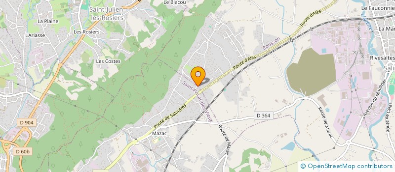 localisation de l'entreprise ASSOCIATION D'ASSISTANCE AUX ASSURES SINISTRES  ROUSSON