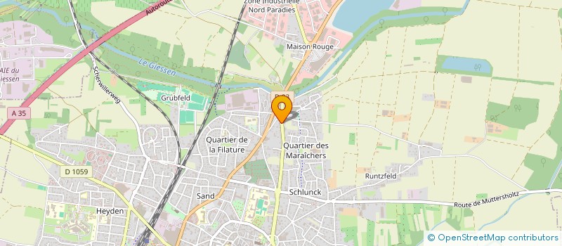 localisation de l'entreprise ASSOCIATION D'ATTELAGE DE CENTRE ALSACE  SELESTAT