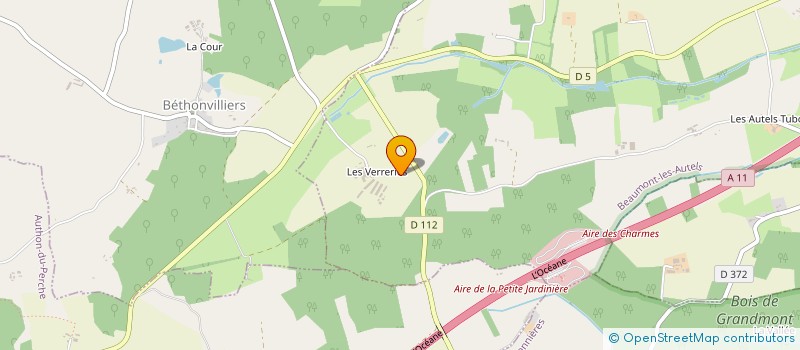 localisation de l'entreprise ASSOCIATION D ATTELAGE DE GRAMMONT à BEAUMONT-LES-AUTELS