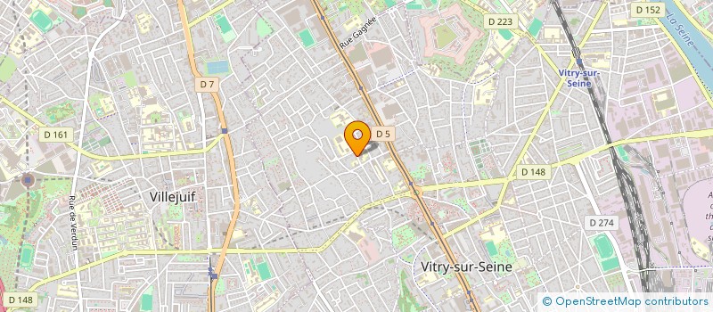 localisation de l'entreprise ASSOCIATION D ECHANGES CULTURELS BOUDDHISTES DU TEMPLE LONGQUAN à VITRY-SUR-SEINE