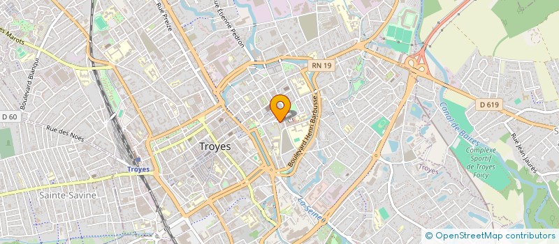 localisation de l'entreprise ASSOCIATION D'ECOUTE SUR LA MALTRAITANCE ENFANTINE à TROYES
