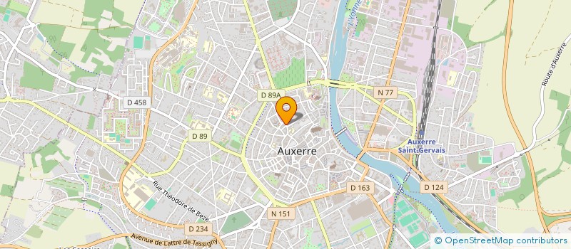 localisation de l'entreprise ASSOCIATION D EDUCATION CITOYENNE à AUXERRE