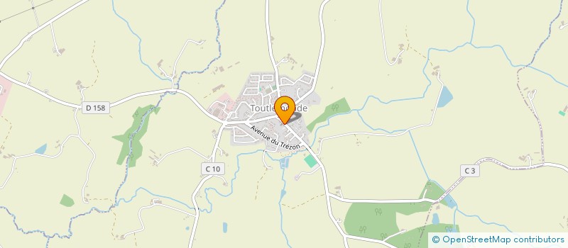 localisation de l'entreprise ASSOCIATION D'EDUCATION ET D'ENSEIGNEMENT DE TOUTLEMONDE  TOUTLEMONDE