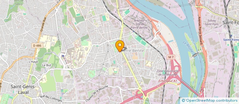 localisation de l'entreprise ASSOCIATION D EDUCATION ET DE LOISIRS DE PIERRE BENITE à OULLINS-PIERRE-BENITE