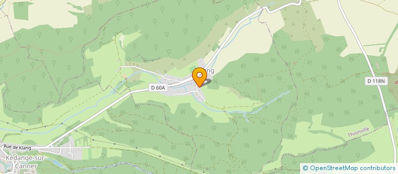 localisation de l'entreprise ASSOCIATION D'EDUCATION PHYSIQUE ET GYMNASTIQUE VOLONTAIRE DE VECKRING HELLING  VECKRING