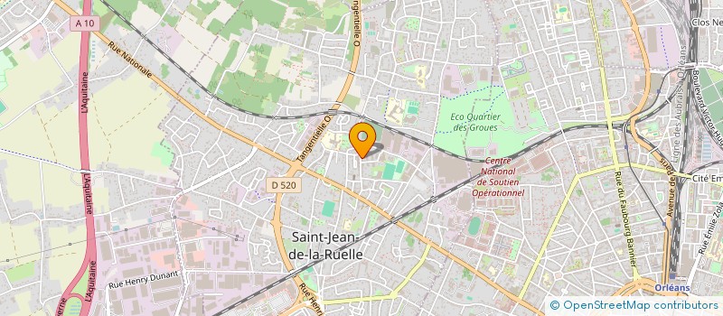 localisation de l'entreprise ASSOCIATION D EDUCATION POPULAIRE DE L ECOLE DES SAINTS ANGES GARDIENS à SAINT-JEAN-DE-LA-RUELLE