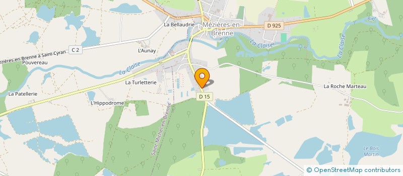 localisation de l'entreprise ASSOCIATION D'ELEVEURS DE PINTADES PERLE NOIRE à MEZIERES-EN-BRENNE
