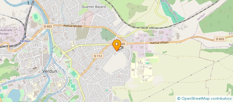 localisation de l'entreprise ASSOCIATION D'ENREGISTREMENT DE SONORISATION ET D'ECLAIRAGE DE STENAY à VERDUN