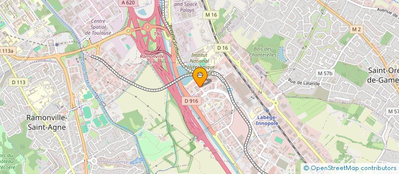 localisation de l'entreprise ASSOCIATION D'ENSEIGNEMENT TECHNIQUE SUPERIEUR AN21 ACADEMIE NUMERIQUE DU XXIEME SIECLE à TOULOUSE
