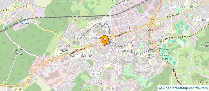 localisation de l'entreprise ASSOCIATION D'ENTRAIDE A L'INTEGRATION DES SOMALIENS ET DES DJIBOUTIENS SUR BESANCON (AEISDB) à BESANCON