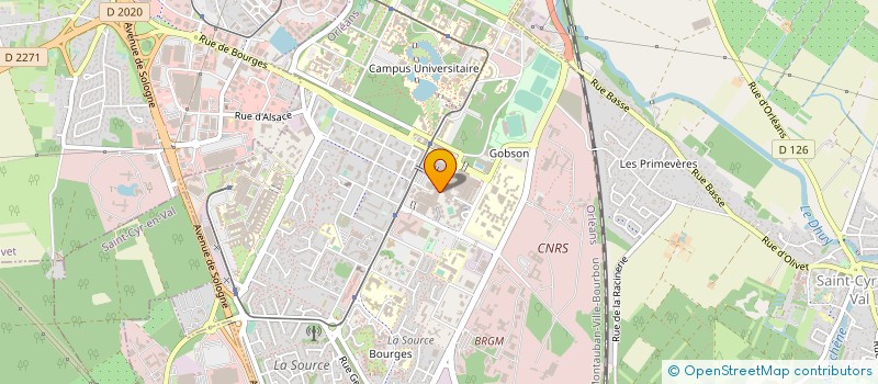 localisation de l'entreprise ASSOCIATION D'ENTRAIDE DE SOLIDARITE ET DE COHESION SOCIALE à ORLEANS