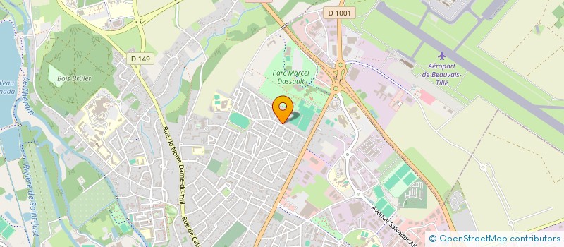 localisation de l'entreprise ASSOCIATION D'ENTRAIDE DES ASSISTANT(E)S MATERNEL(LE)S DU BEAUVAISIS  BEAUVAIS