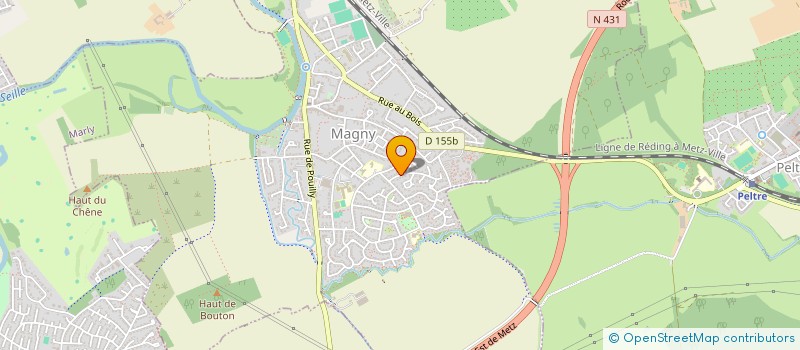 localisation de l'entreprise ASSOCIATION D'ENTRAIDE DES SALARIES ET ANCIENS SALARIES DE LA CHAMBRE DES METIERS DE LA MOSELLE  METZ