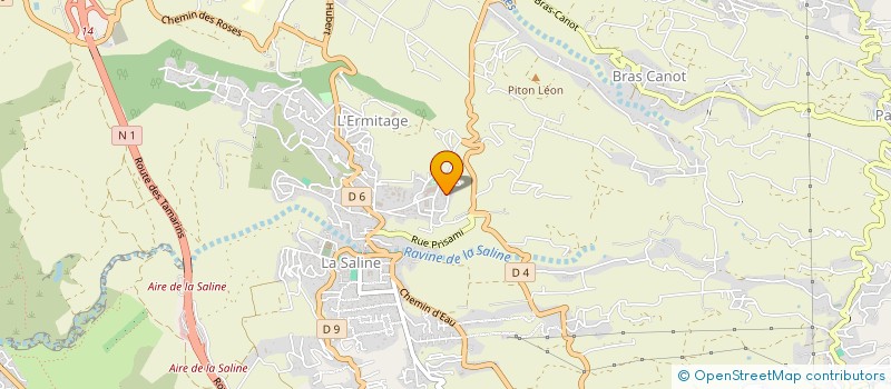 localisation de l'entreprise ASSOCIATION D'ENTRAIDE ET DE SOLIDARITE à SAINT-PAUL
