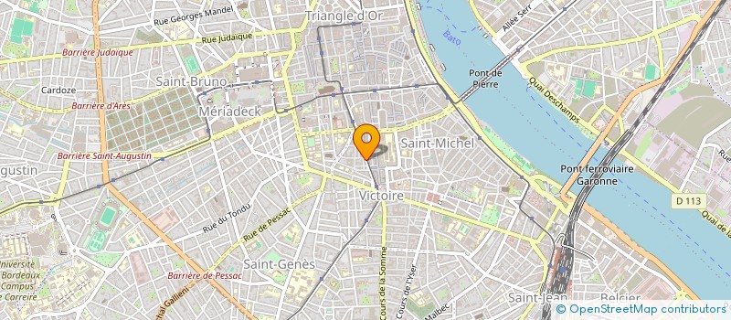 localisation de l'entreprise ASSOCIATION D ENTRAIDE ETUDIANTE à BORDEAUX