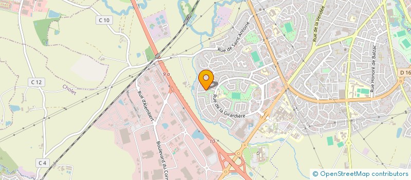 localisation de l'entreprise ASSOCIATION D'ENTRAIDE KMER DE CHOLET à CHOLET