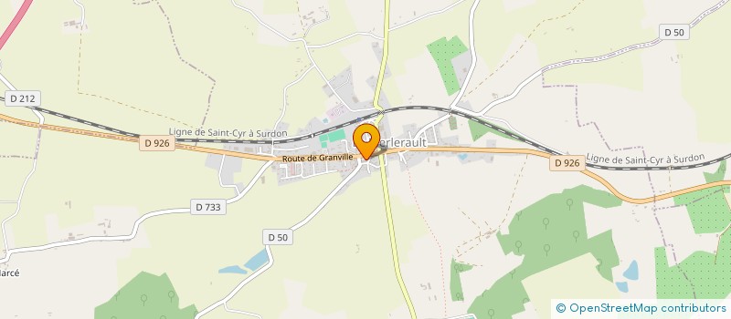 localisation de l'entreprise ASSOCIATION D ENTRAIDE MERLURIENNE à LE MERLERAULT
