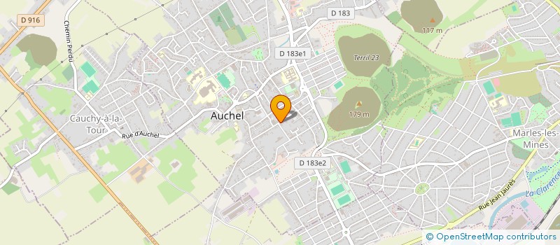 localisation de l'entreprise ASSOCIATION D'ENTRAIDE POUR LA JEUNESSE EN 62  AUCHEL