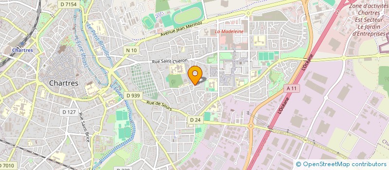 localisation de l'entreprise ASSOCIATION D'ENTRAIDE SOCIALE POUR PERSONNES AGEES à CHARTRES