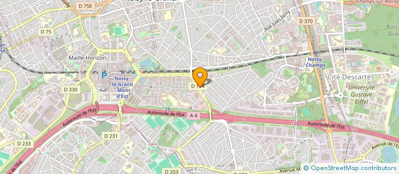 localisation de l'entreprise ASSOCIATION D'ESPOIR D'AZAGUE EN FRANCE  NOISY-LE-GRAND