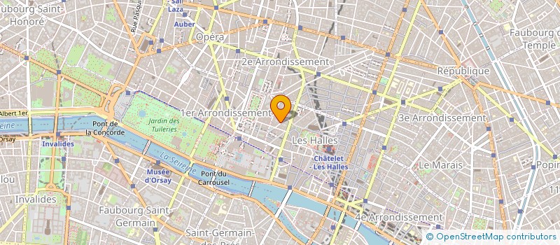 localisation de l'entreprise ASSOCIATION D'ETUDES ET DE RECHERCHES à PARIS