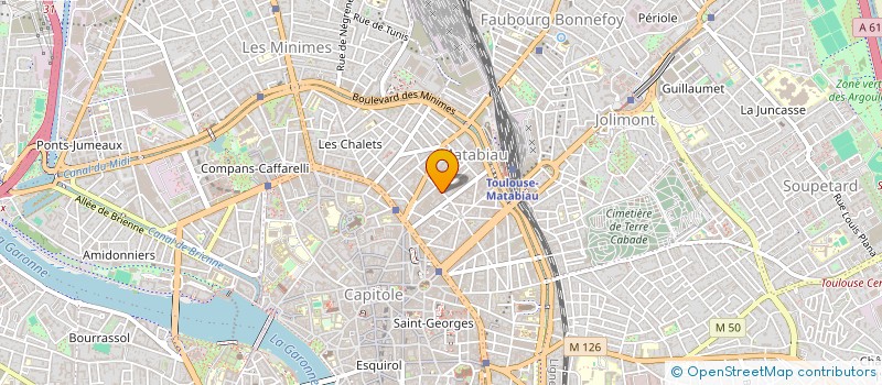 localisation de l'entreprise ASSOCIATION D'ETUDES INTERDISCIPLINAIRES DANS L'ORBE DE L'UTOPIE (AEIOU) à TOULOUSE