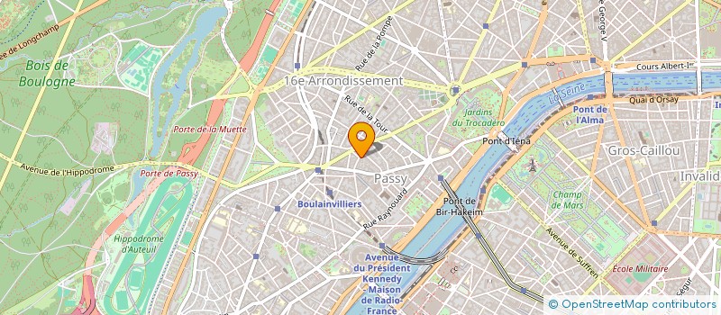 localisation de l'entreprise ASSOCIATION D'EXPANSION ARTISTIQUE  PARIS