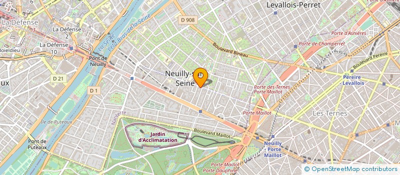 localisation de l'entreprise ASSOCIATION D'EXPLOITATION DE 103 RADIO à NEUILLY-SUR-SEINE