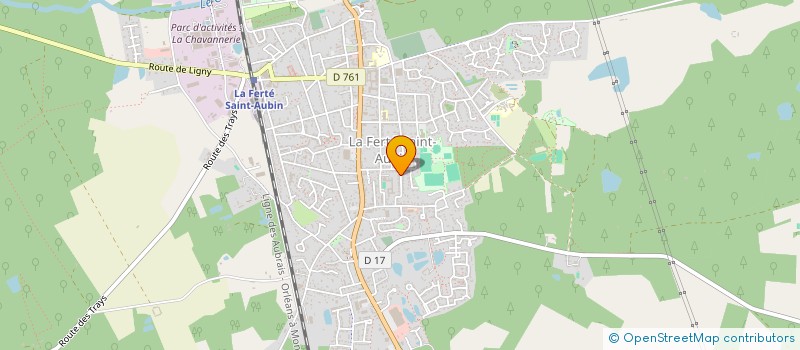 localisation de l'entreprise ASSOCIATION D'HEBERGEMENTS DE SOINS ET D'AIDES AUX PERSONNES à LA FERTE SAINT-AUBIN