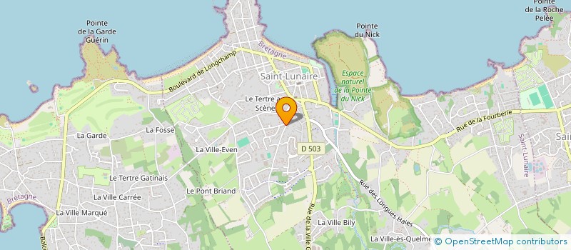 localisation de l'entreprise ASSOCIATION D'IMPROVISATION THEATRALE DE LA RANCE à DINARD