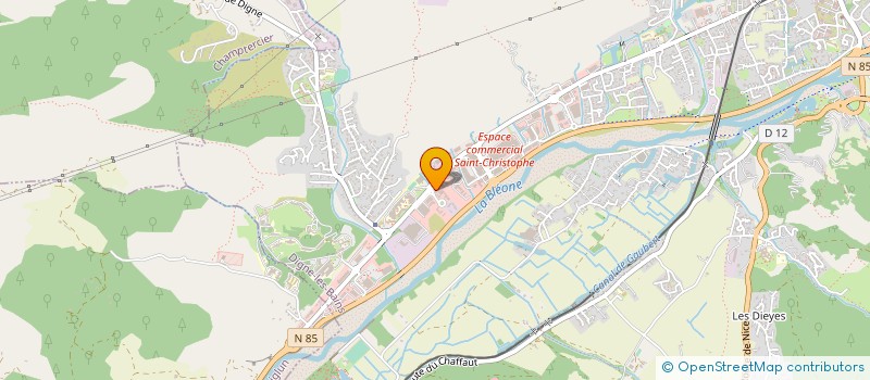 localisation de l'entreprise ASSOCIATION D'INFIRMIERS LIBERAUX ENTRAIDE ET SOINS  DIGNE-LES-BAINS