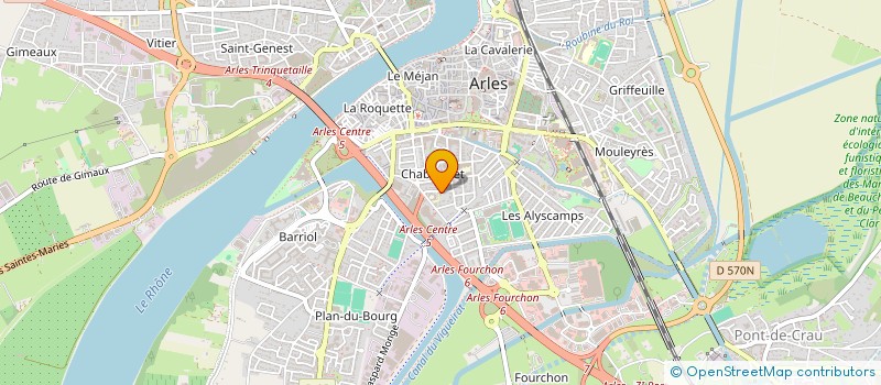 localisation de l'entreprise ASSOCIATION D'INFORMATION EN DROIT COMMERCIAL, DES AFFAIRES ET DE LA CONCURRENCE  ARLES