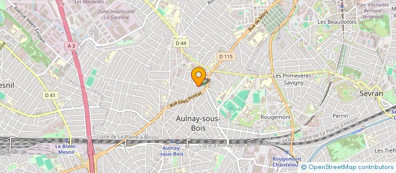 localisation de l'entreprise ASSOCIATION D' INFORMATION INDEPENDANTE AULNAYSIENNE MONAULNAY.COM à AULNAY-SOUS-BOIS