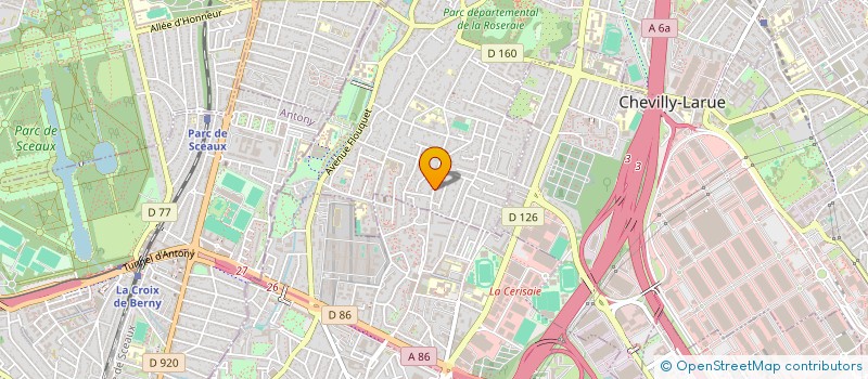 localisation de l'entreprise ASSOCIATION D'INFORMATION SUR LES TROUBLES DE TYPE APHASIQUE  L'HAY-LES-ROSES