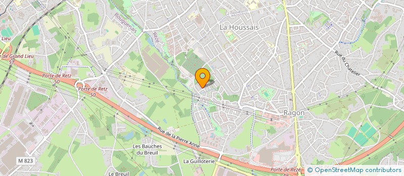 localisation de l'entreprise ASSOCIATION D'INFORMATIQUE ET DE ROBOTIQUE REZEENNE  REZE