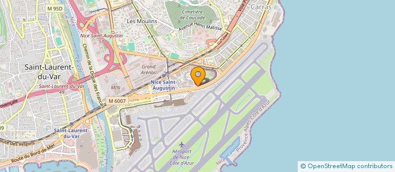 localisation de l'entreprise ASSOCIATION D'INITIATIVE POUR L'ENFANCE ET L'ADOLESCENCE à NICE