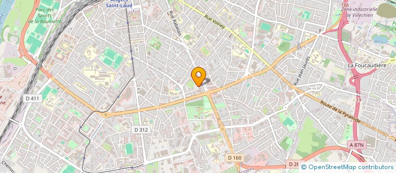 localisation de l'entreprise ASSOCIATION D'INITIATIVES POPULAIRES à ANGERS