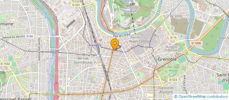 localisation de l'entreprise ASSOCIATION D'INNOVATION EN TECHNOLOGIE PETROLIERE  GRENOBLE