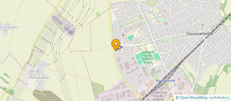 localisation de l'entreprise ASSOCIATION D'INSERTION D'INFORMATIOND'ACTION HUMANITAIRE  GOUSSAINVILLE