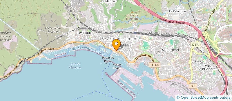 localisation de l'entreprise ASSOCIATION D INSERTION PILOTINE à MARSEILLE