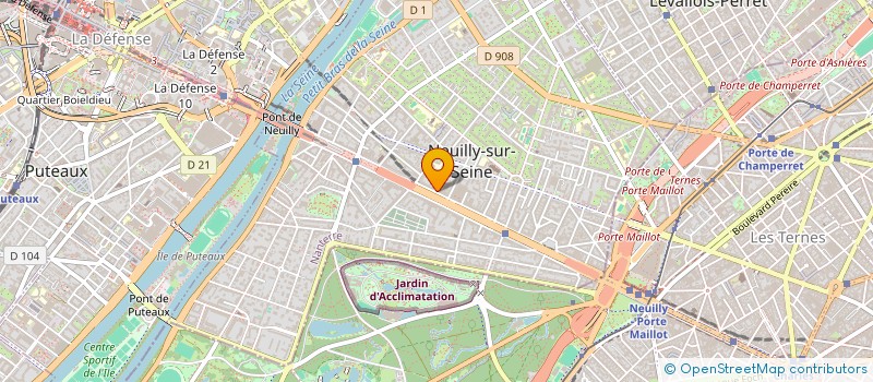 localisation de l'entreprise ASSOCIATION D. KO à NEUILLY-SUR-SEINE
