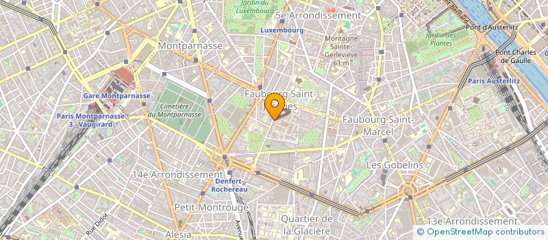 localisation de l'entreprise ASSOCIATION D'OPHTALMOLOGIE DE COCHIN  PARIS