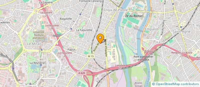 localisation de l'entreprise ASSOCIATION D'ORBESSON à TOULOUSE