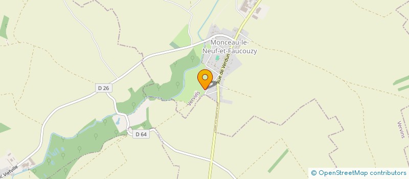 localisation de l'entreprise ASSOCIATION D'UTILISATEURS DE CHIEN DE TROUPEAU DE PICARDIE  MONCEAU-LE-NEUF-ET-FAUCOUZY